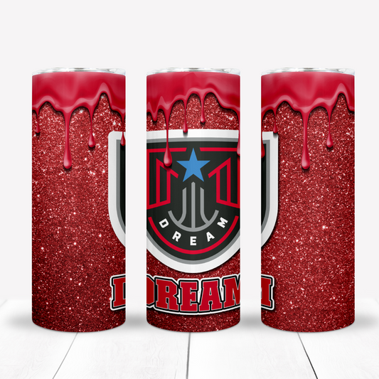 Basketball 20oz Sublimation Tumbler Image