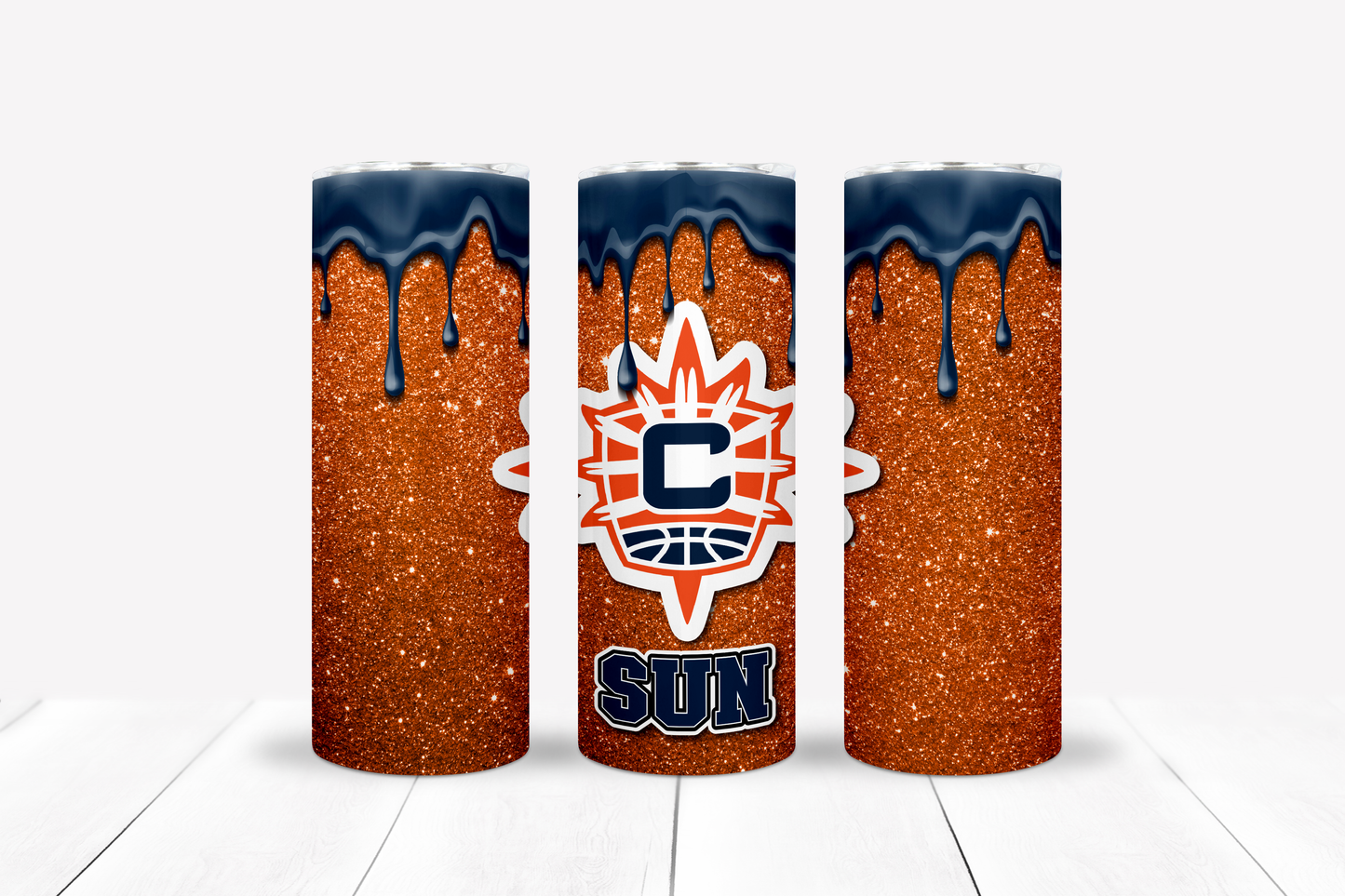 Basketball 20oz Sublimation Tumbler Image