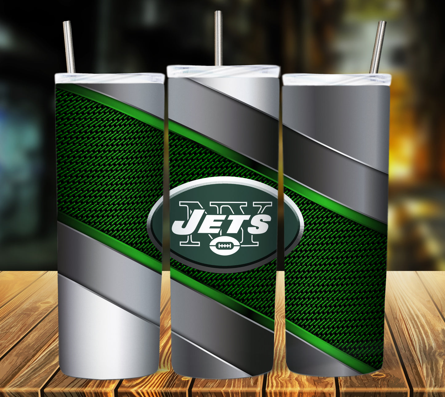 Football 20oz Sublimation Tumbler Image