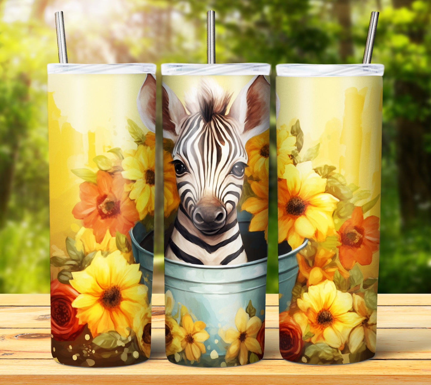 Cute Animal Buckets Sublimation 20oz Images Bundle