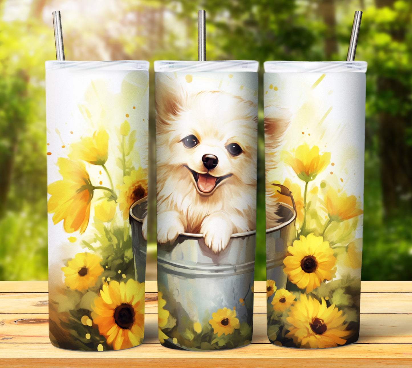 Cute Animal Buckets Sublimation 20oz Images Bundle