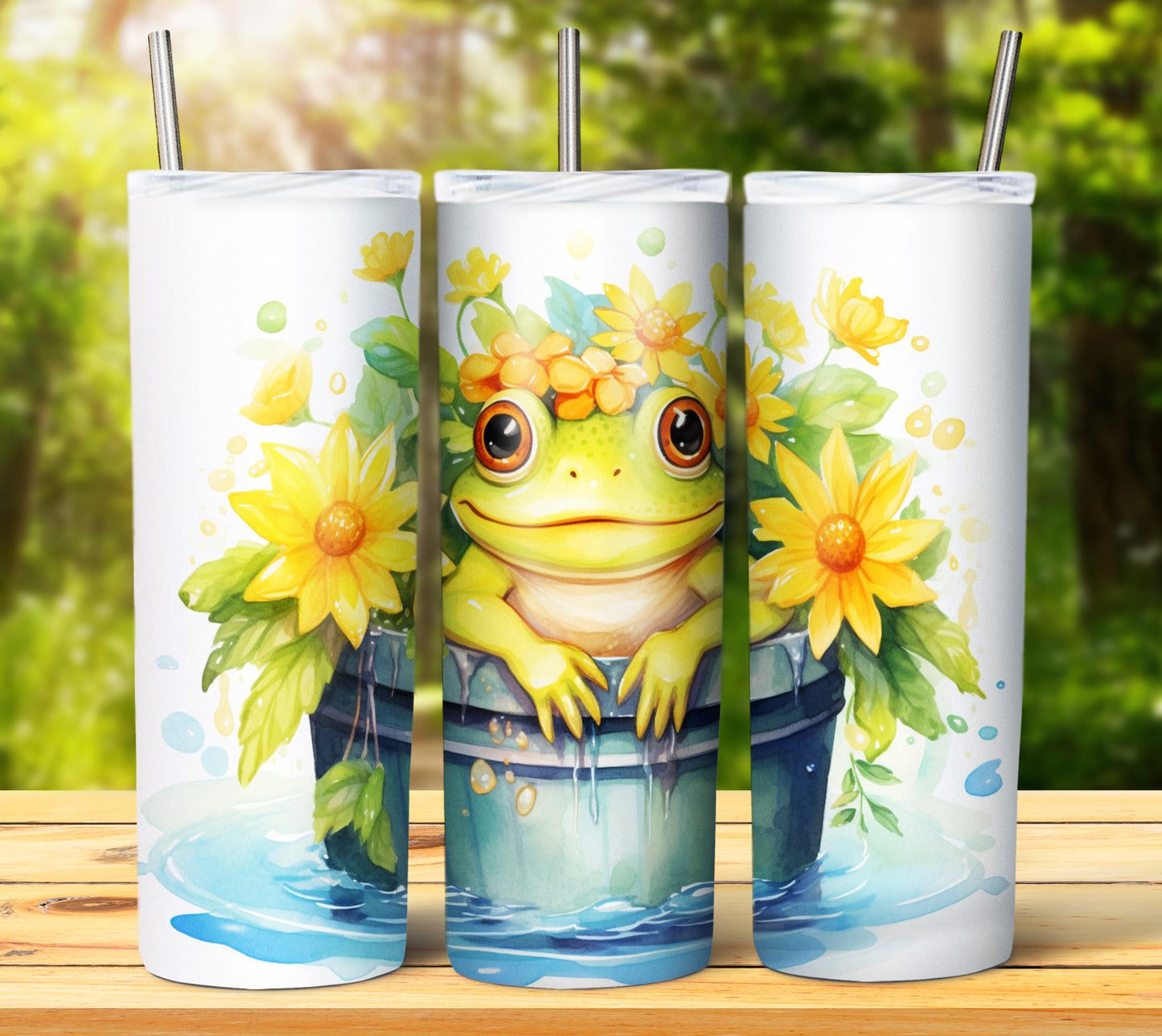 Cute Animal Buckets Sublimation 20oz Images Bundle