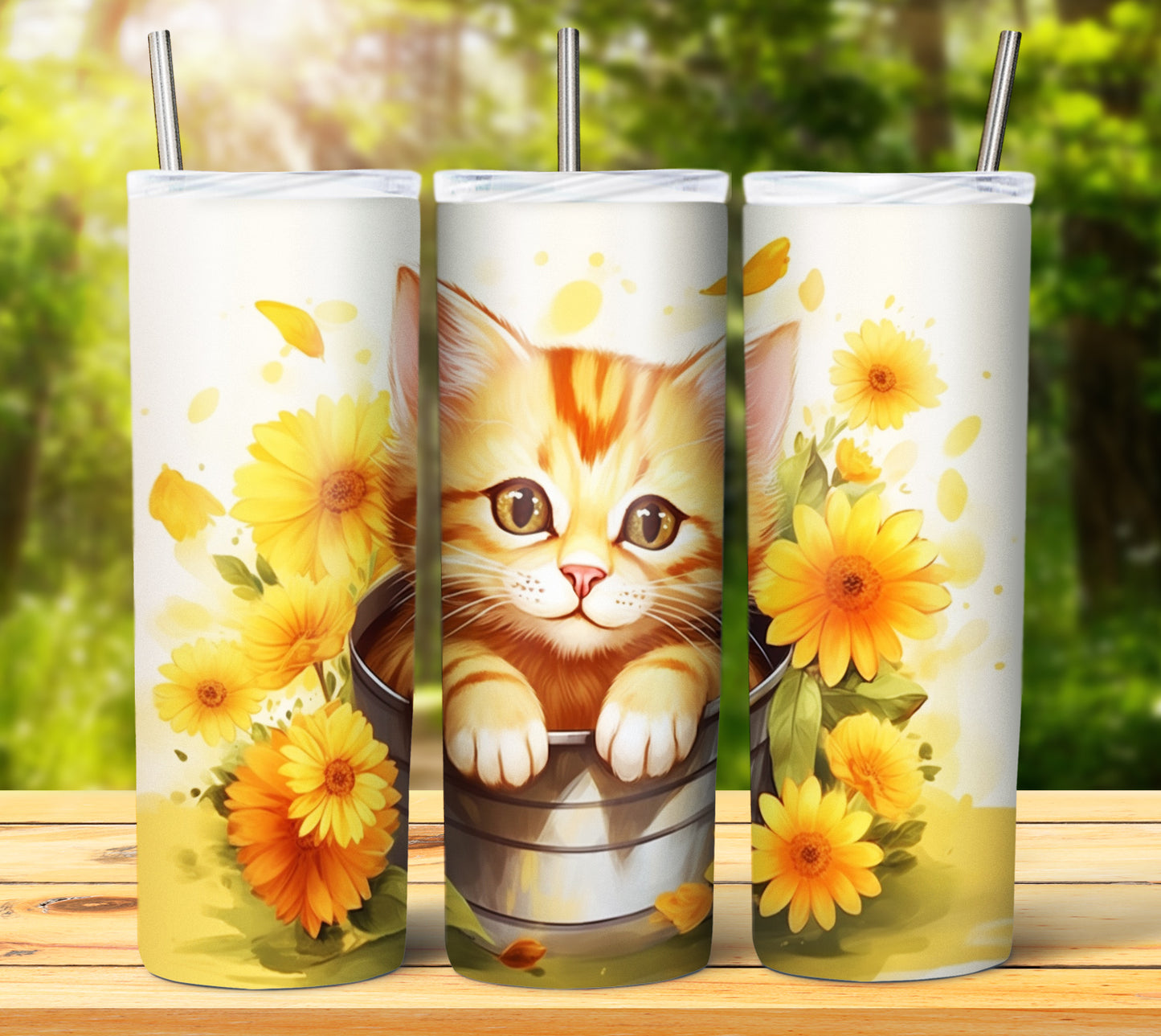 Cute Animal Buckets Sublimation 20oz Images Bundle