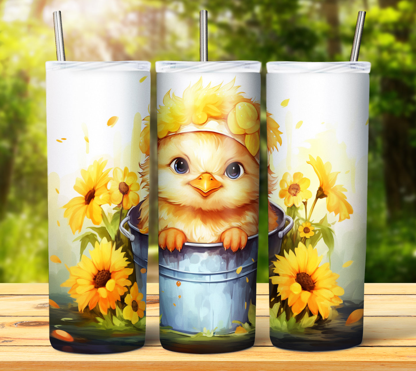 Cute Animal Buckets Sublimation 20oz Images Bundle