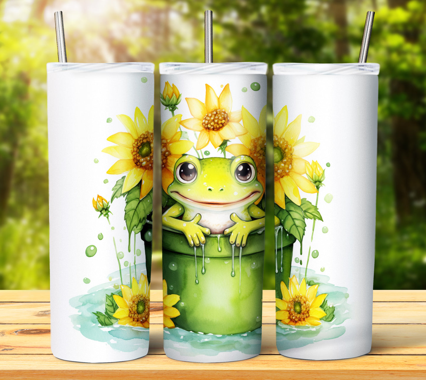 Cute Animal Buckets Sublimation 20oz Images Bundle