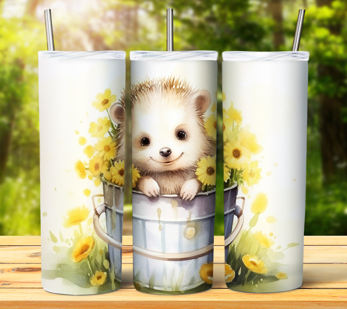 Cute Animal Buckets Sublimation 20oz Images Bundle