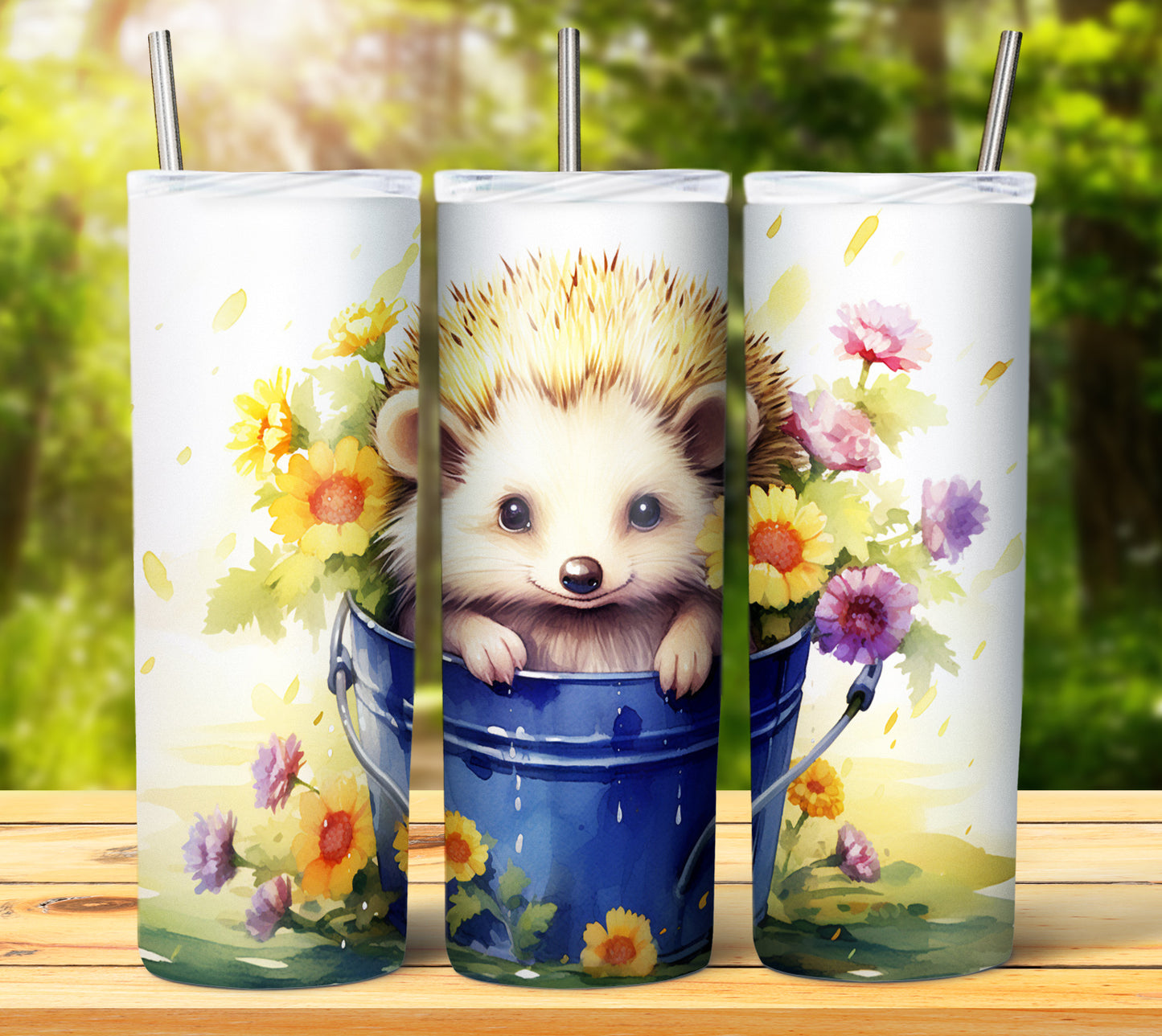 Cute Animal Buckets Sublimation 20oz Images Bundle