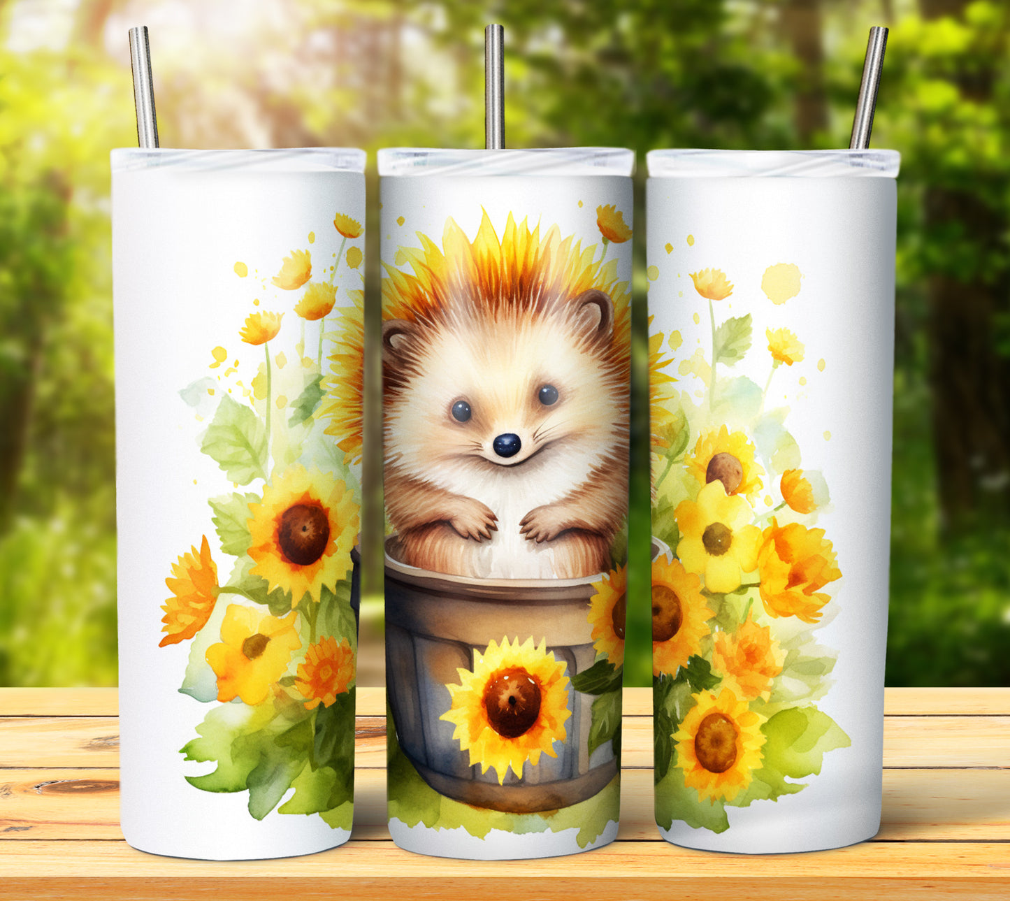 Cute Animal Buckets Sublimation 20oz Images Bundle