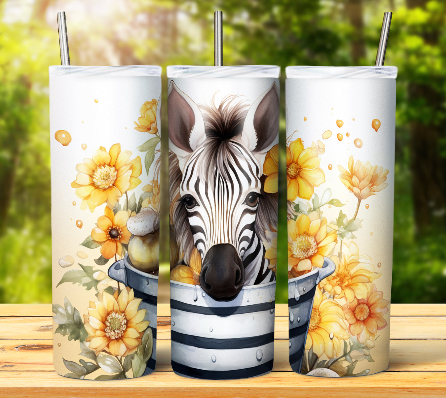 Cute Animal Buckets Sublimation 20oz Images Bundle