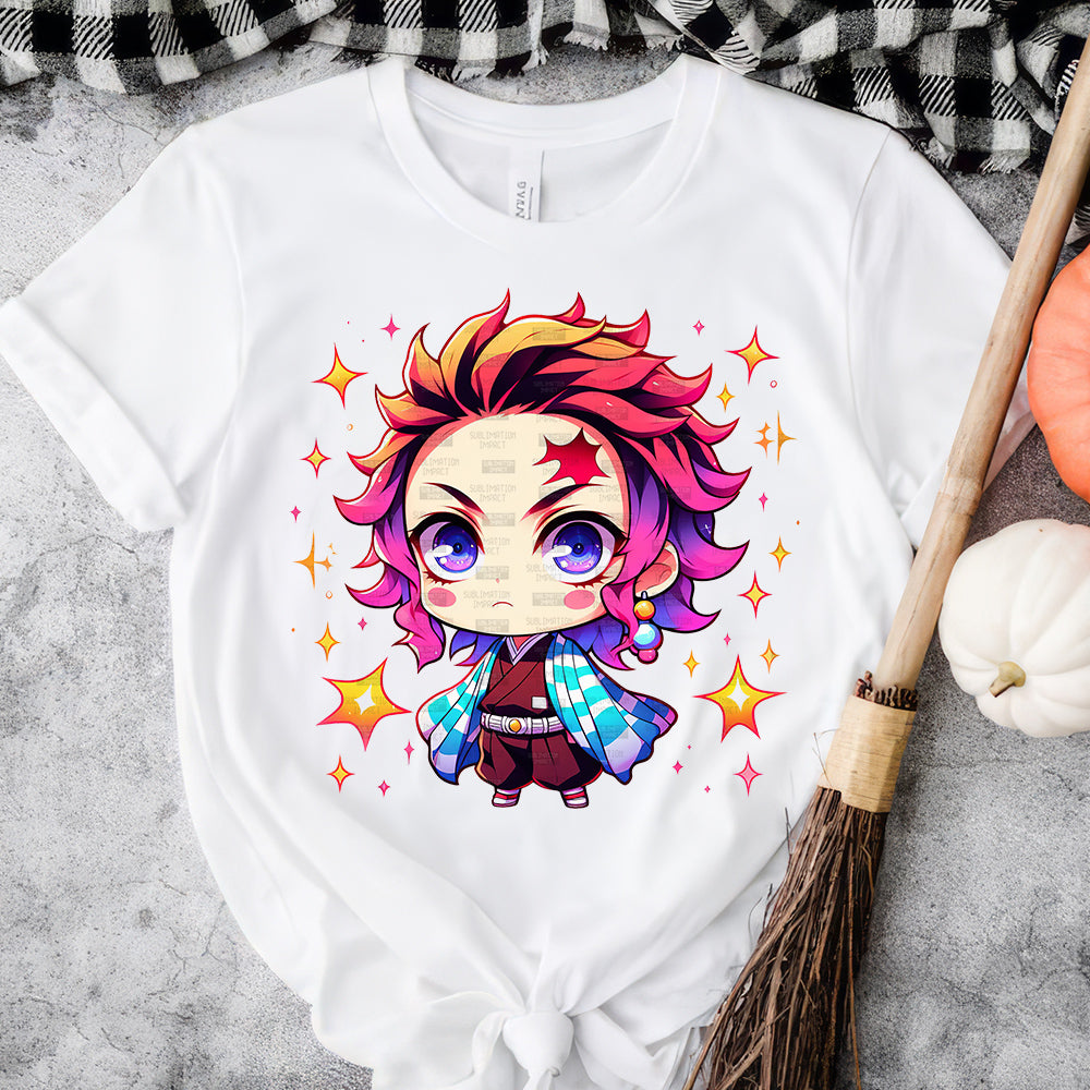 Anime Sublimation T-Shirt Image Bundle