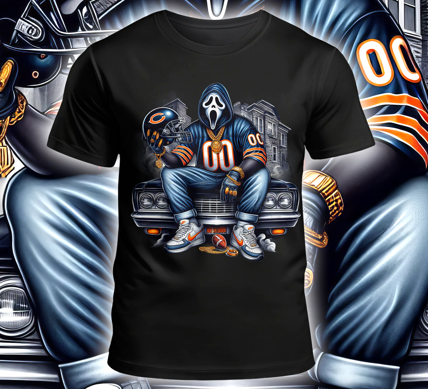 Football Sublimation/DTF T-Shirt Image