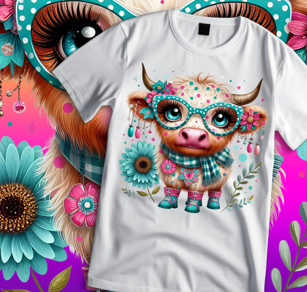 Cute Farm Animals Sublimation T-Shirt Image Bundle