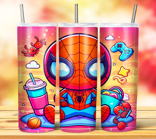 Cute Superhero Sublimation 20oz Tumbler Images Bundle