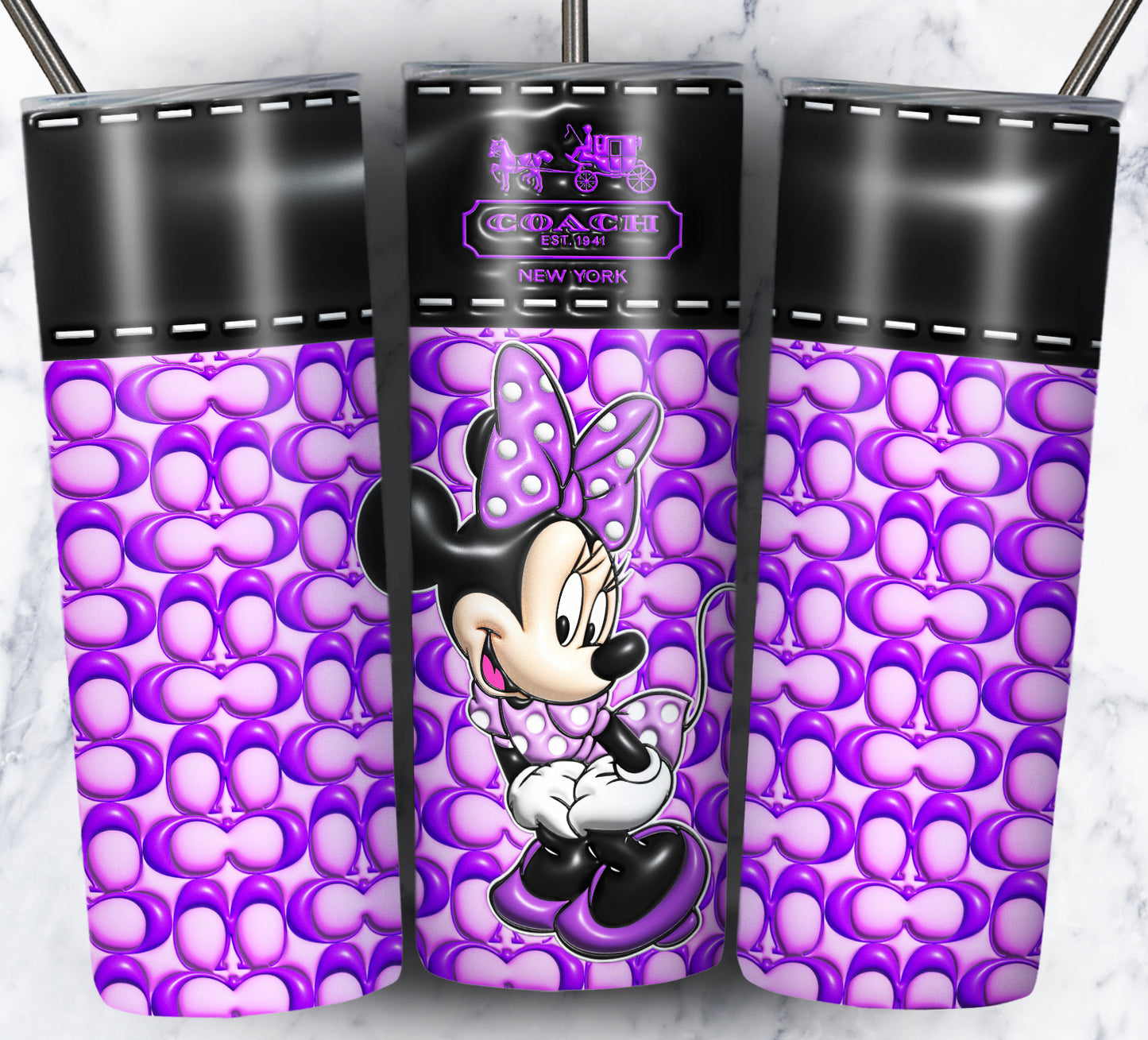 Luxury Bag 20oz Sublimation Tumbler Image