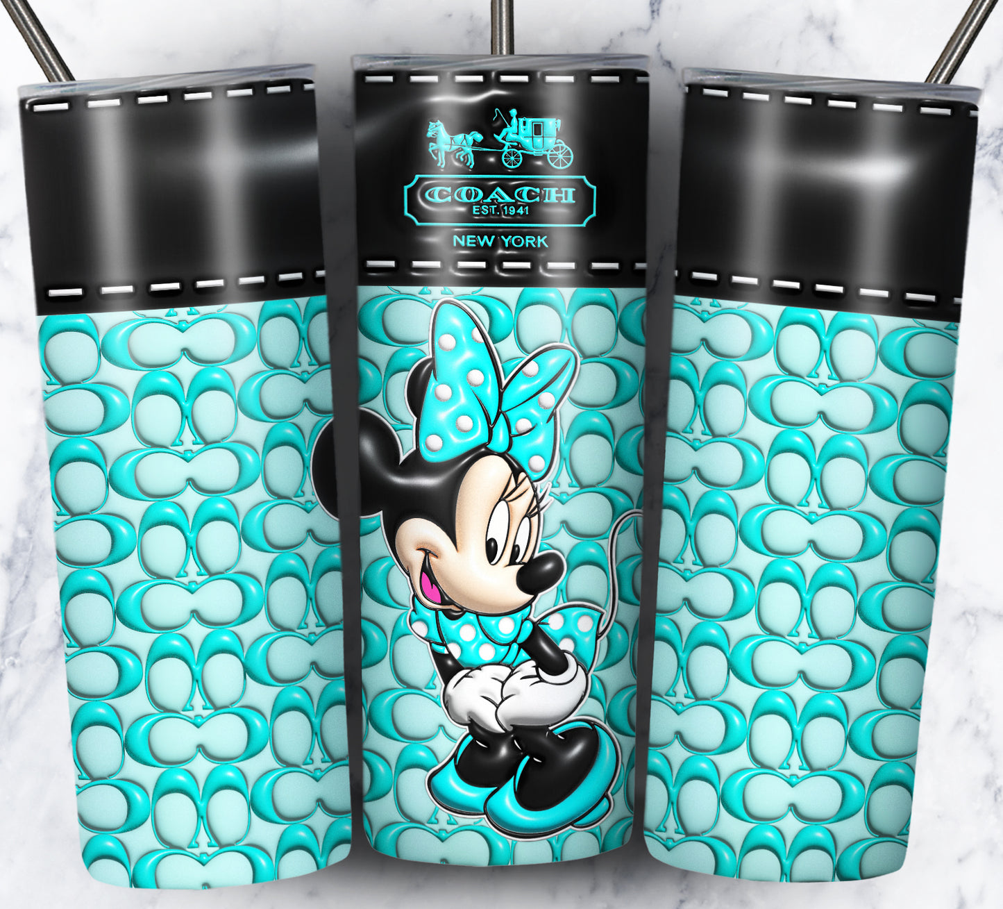 Luxury Bag 20oz Sublimation Tumbler Image