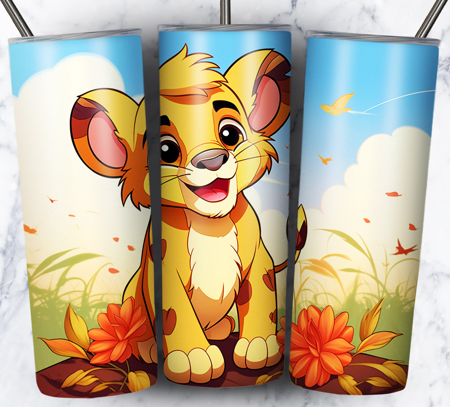 130+ Kid Cartoon Superhero Sublimation 20oz Tumbler Images Bundle