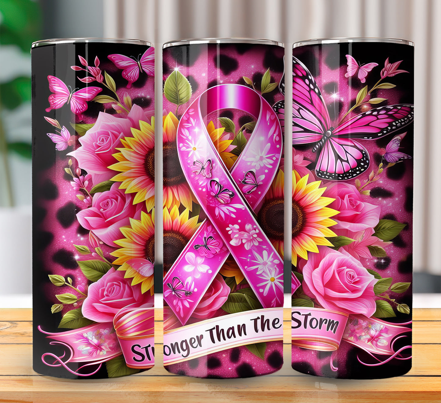 Pink Ribbon Sublimation 20oz Images Bundle