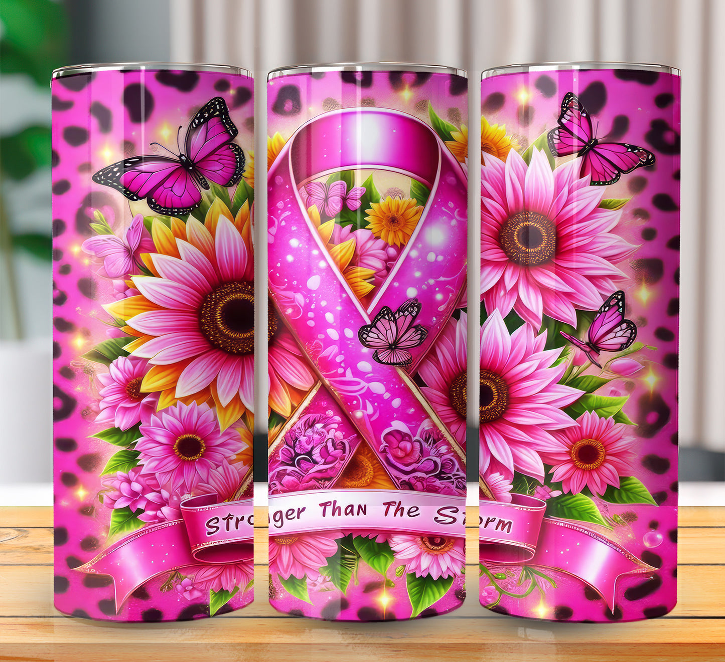 Pink Ribbon Sublimation 20oz Images Bundle