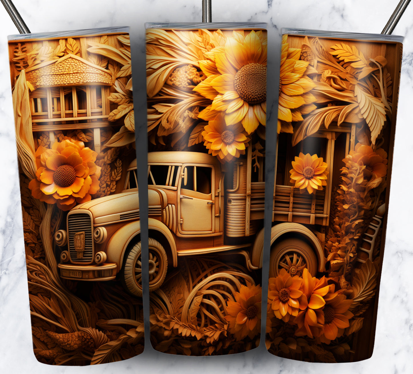 Various Cars Sublimation 20oz Tumbler Images Bundle