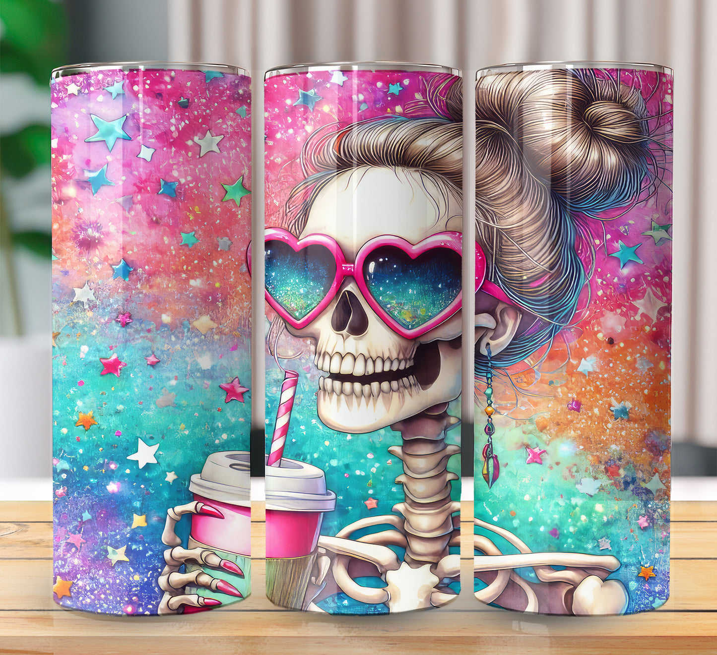 Womens Skulls Sublimation 20oz Images Bundle