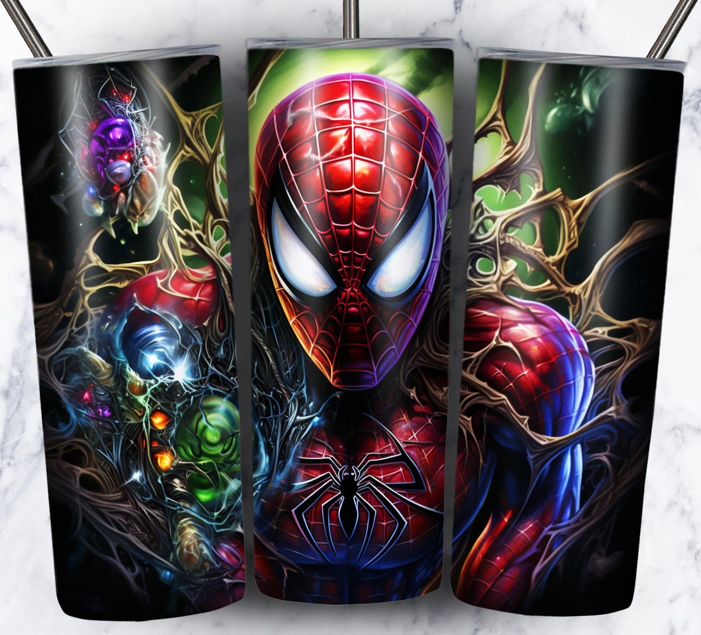 Superhero Sublimation 20oz Tumbler Images Bundle