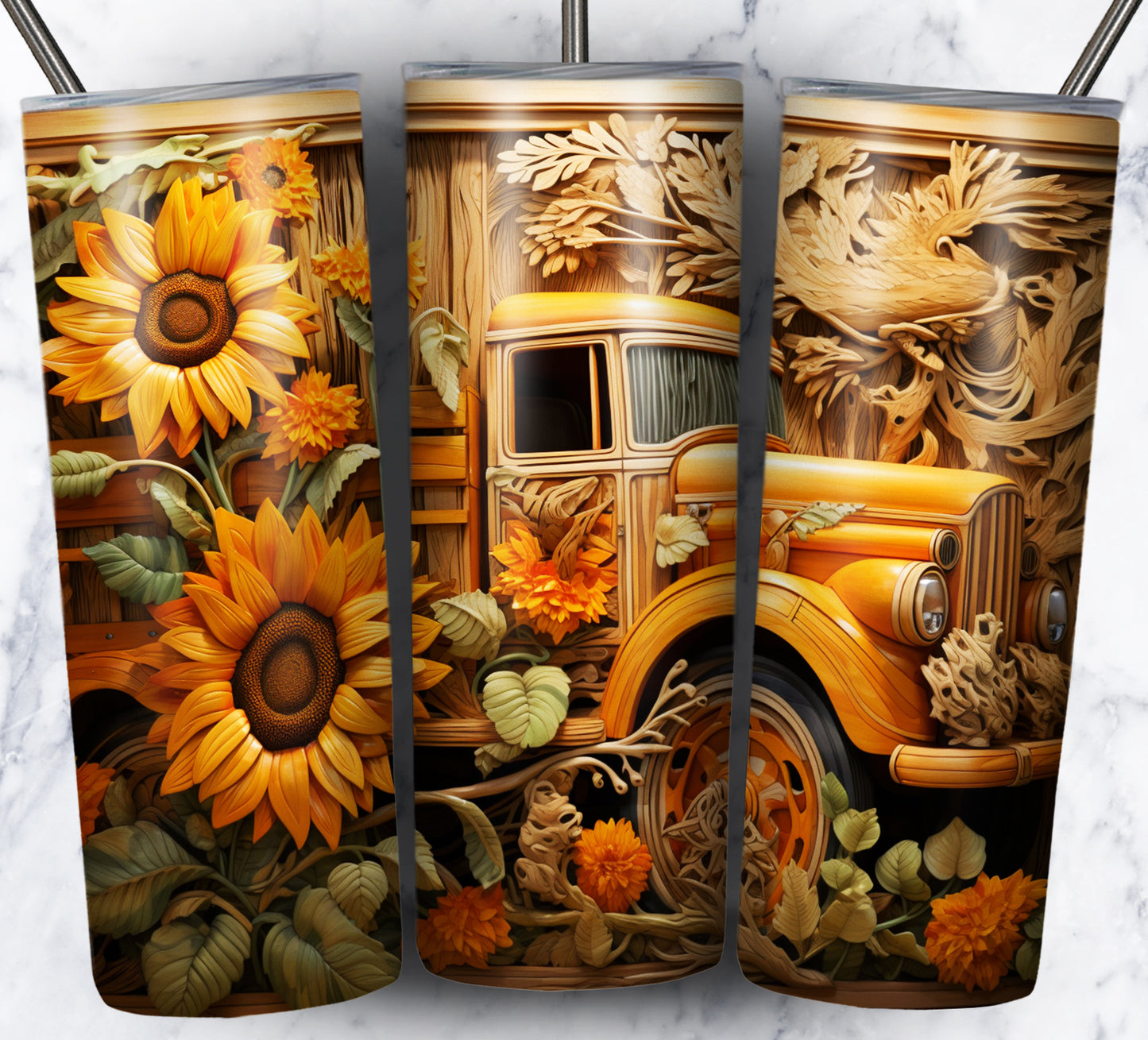 Various Cars Sublimation 20oz Tumbler Images Bundle