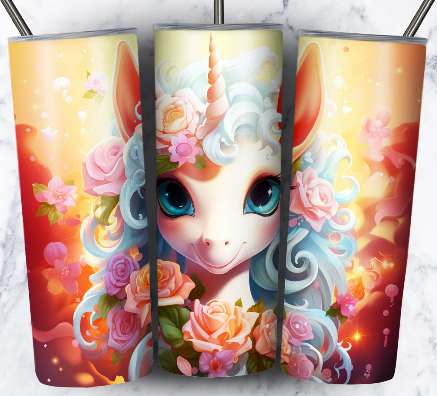 Unicorn Bundle Pack 20oz Sublimation Images