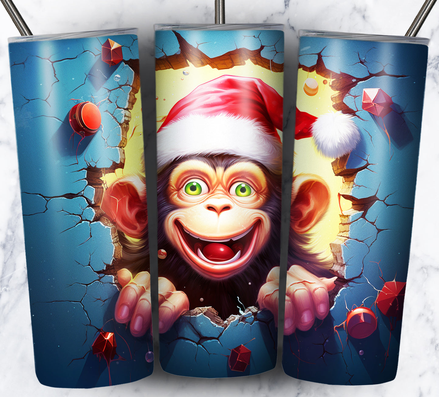 40+ 3D Christmas Sublimation 20oz Images Bundle