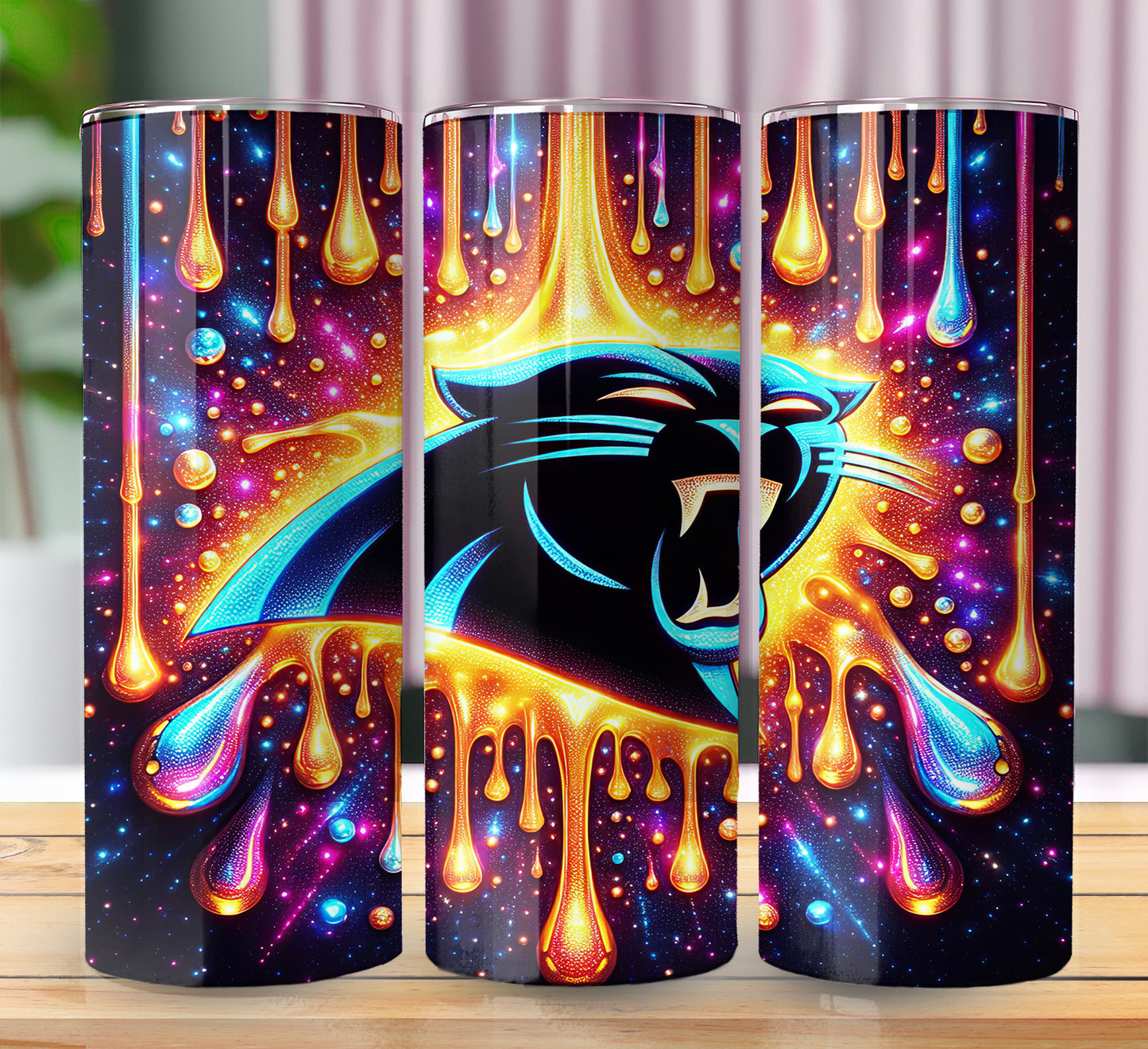 Football 20oz Sublimation Tumbler Image