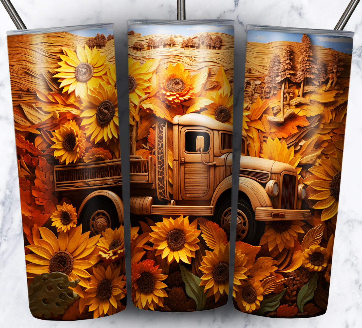 Various Cars Sublimation 20oz Tumbler Images Bundle