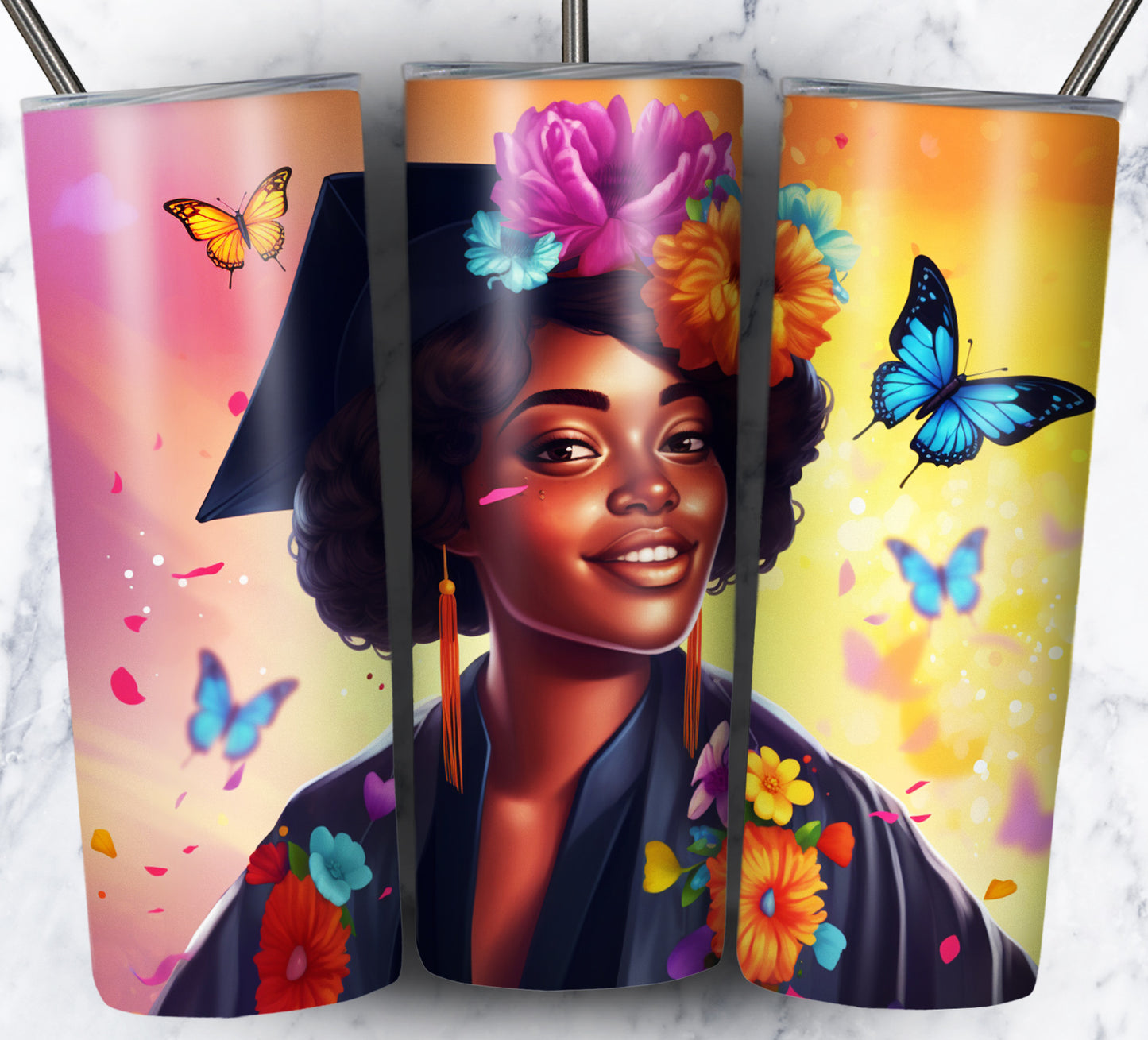 Graduation Sublimation 20oz Tumbler Images Bundle