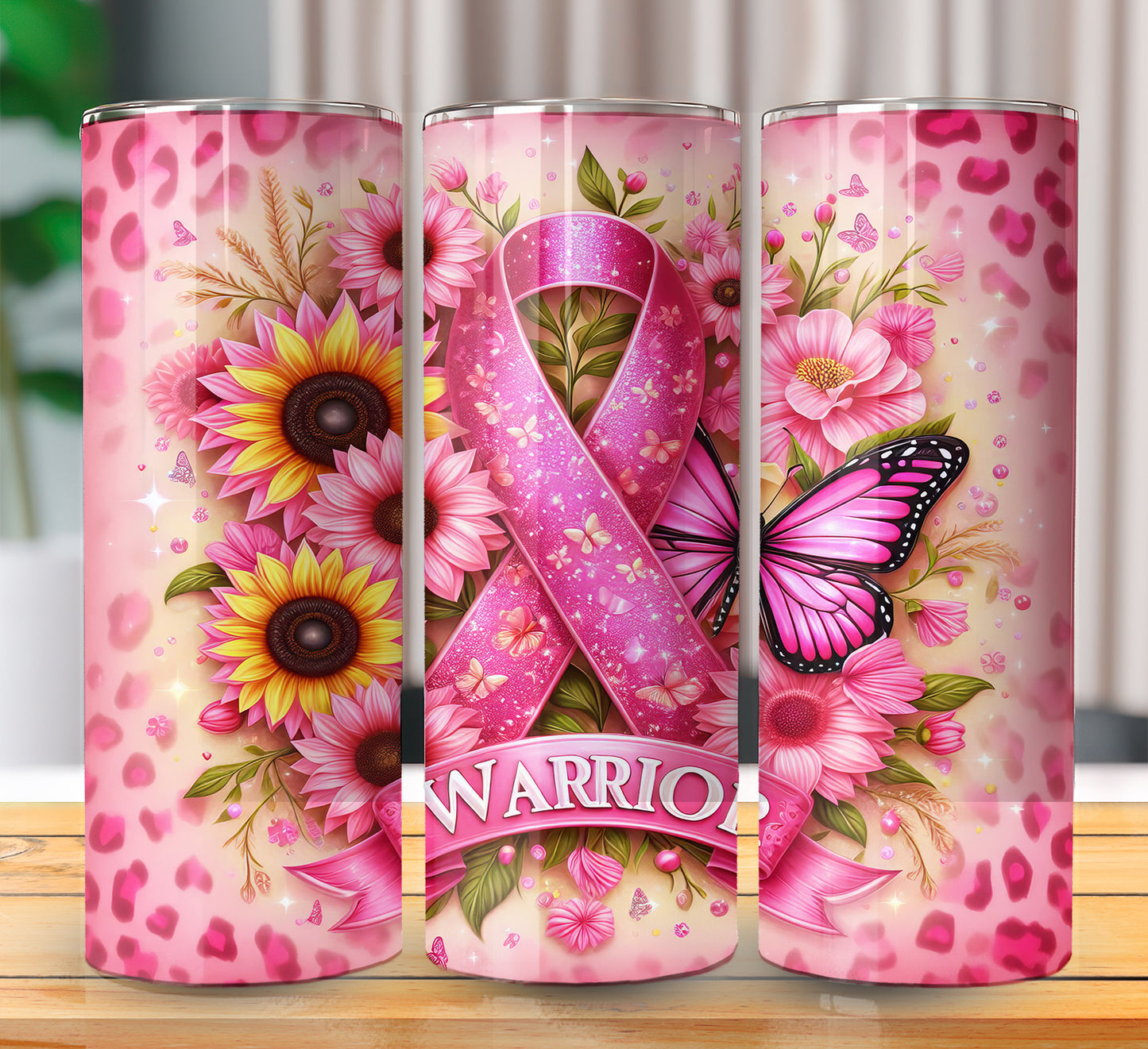 Pink Ribbon Sublimation 20oz Images Bundle