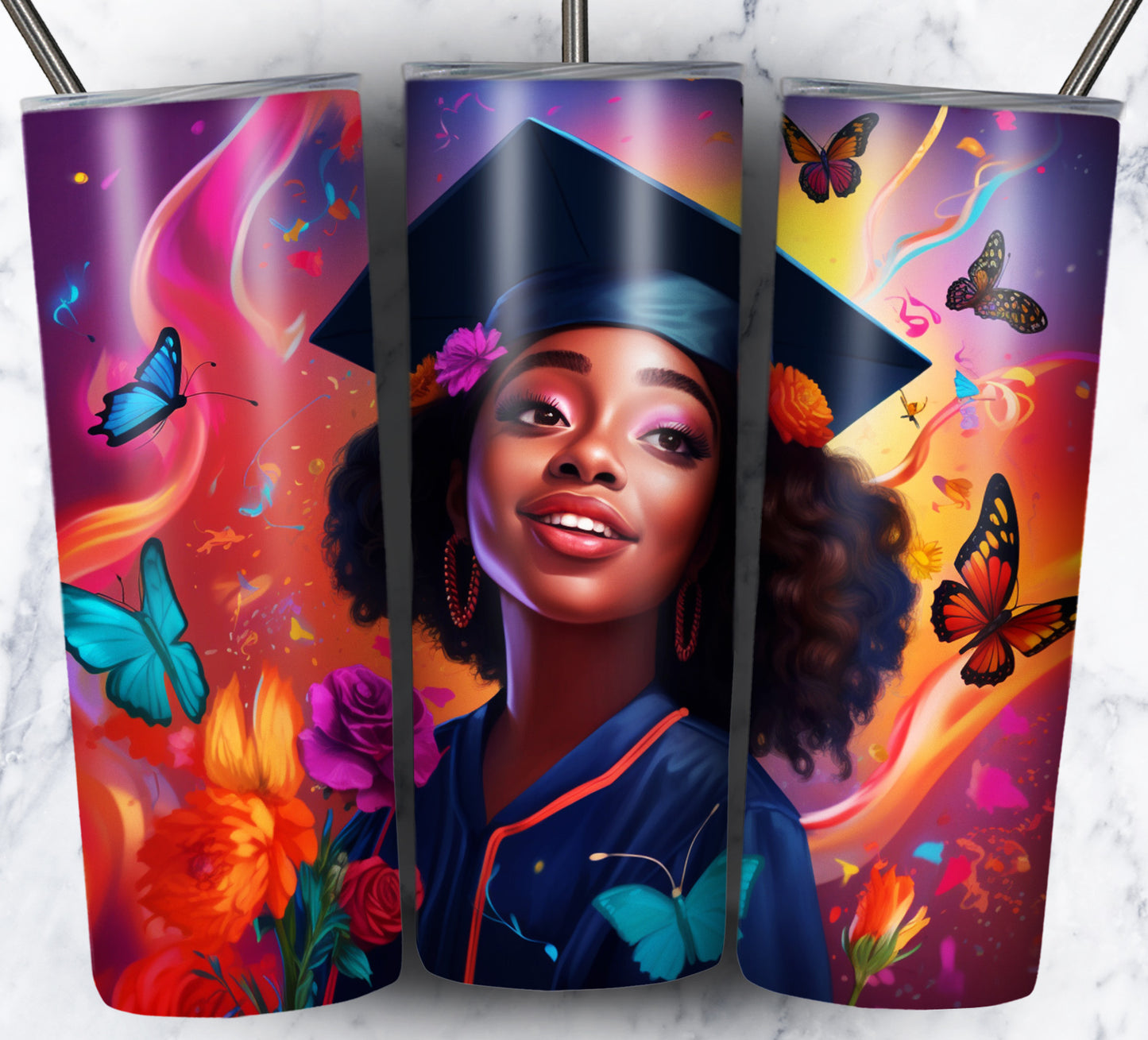 Graduation Sublimation 20oz Tumbler Images Bundle