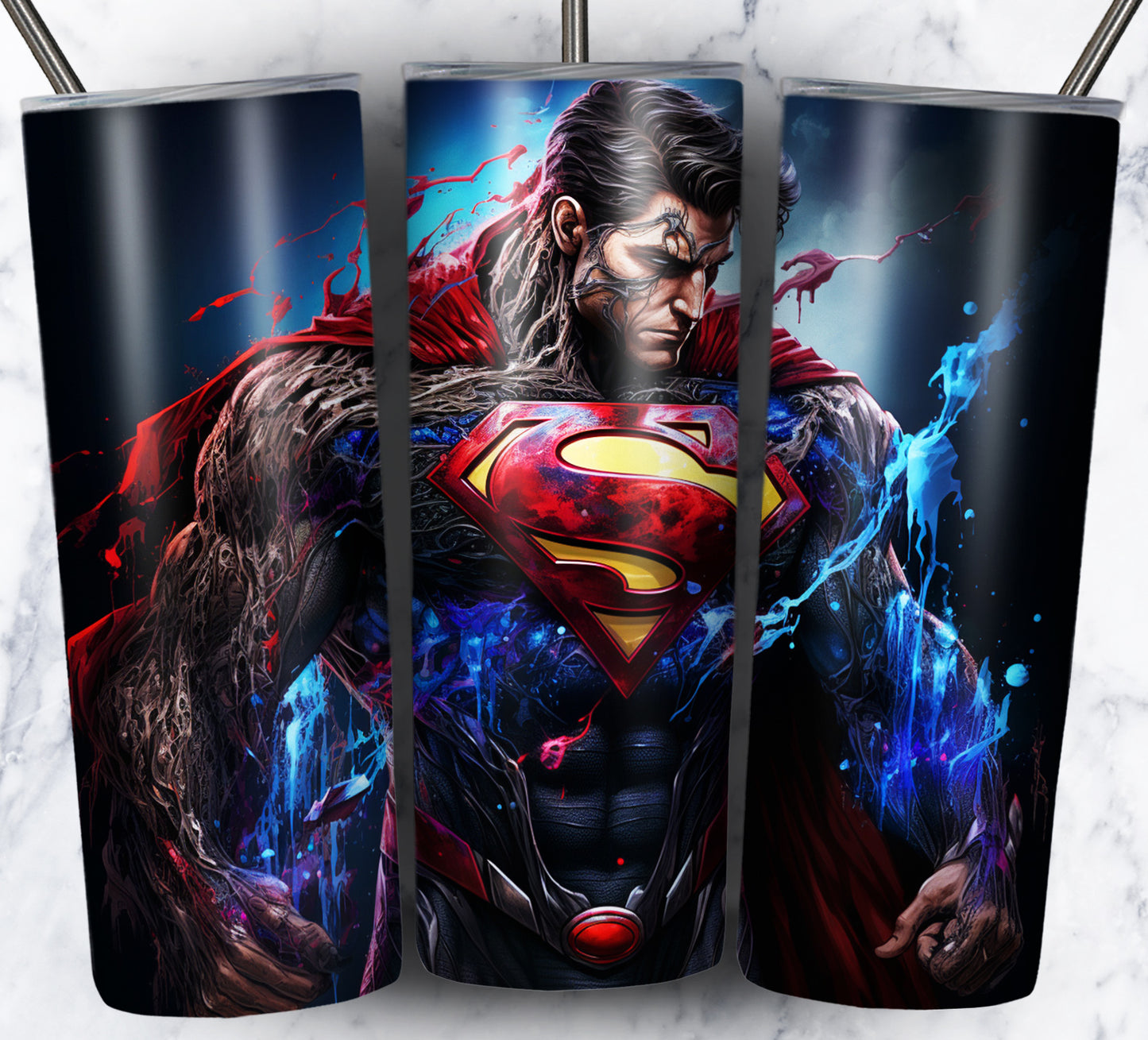 Superhero Sublimation 20oz Tumbler Images Bundle