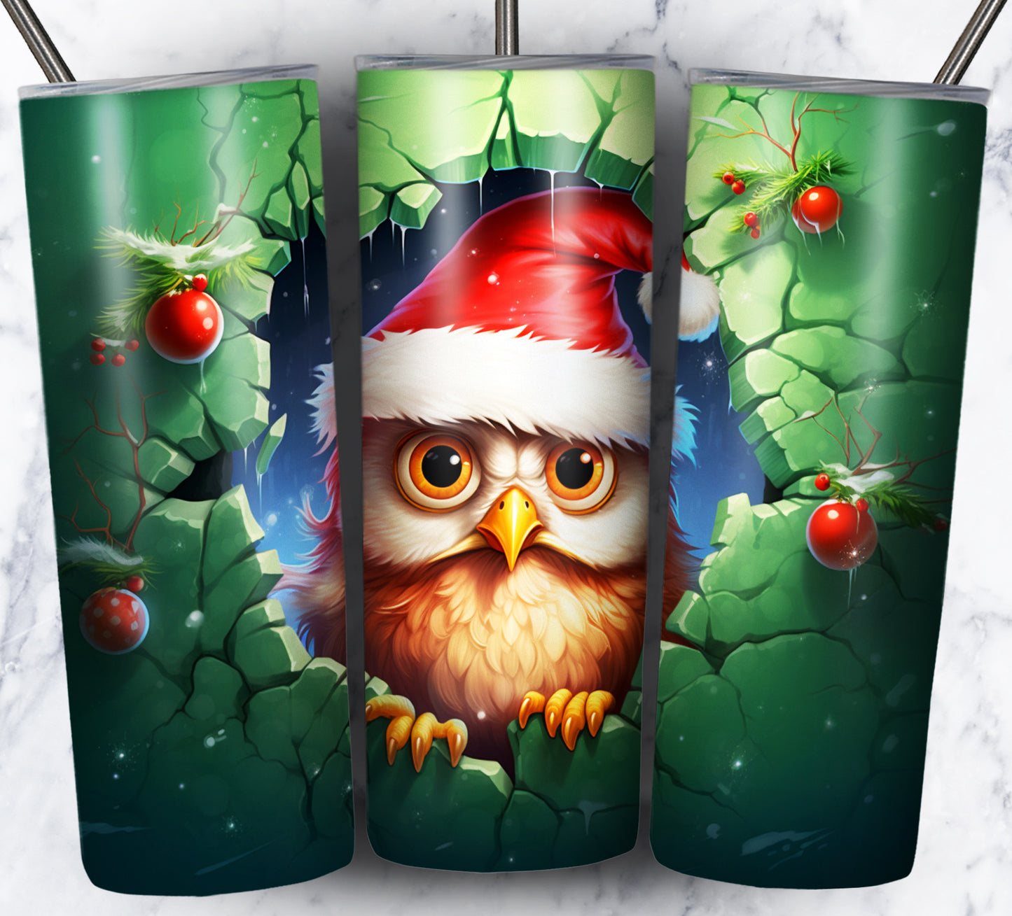 40+ 3D Christmas Sublimation 20oz Images Bundle