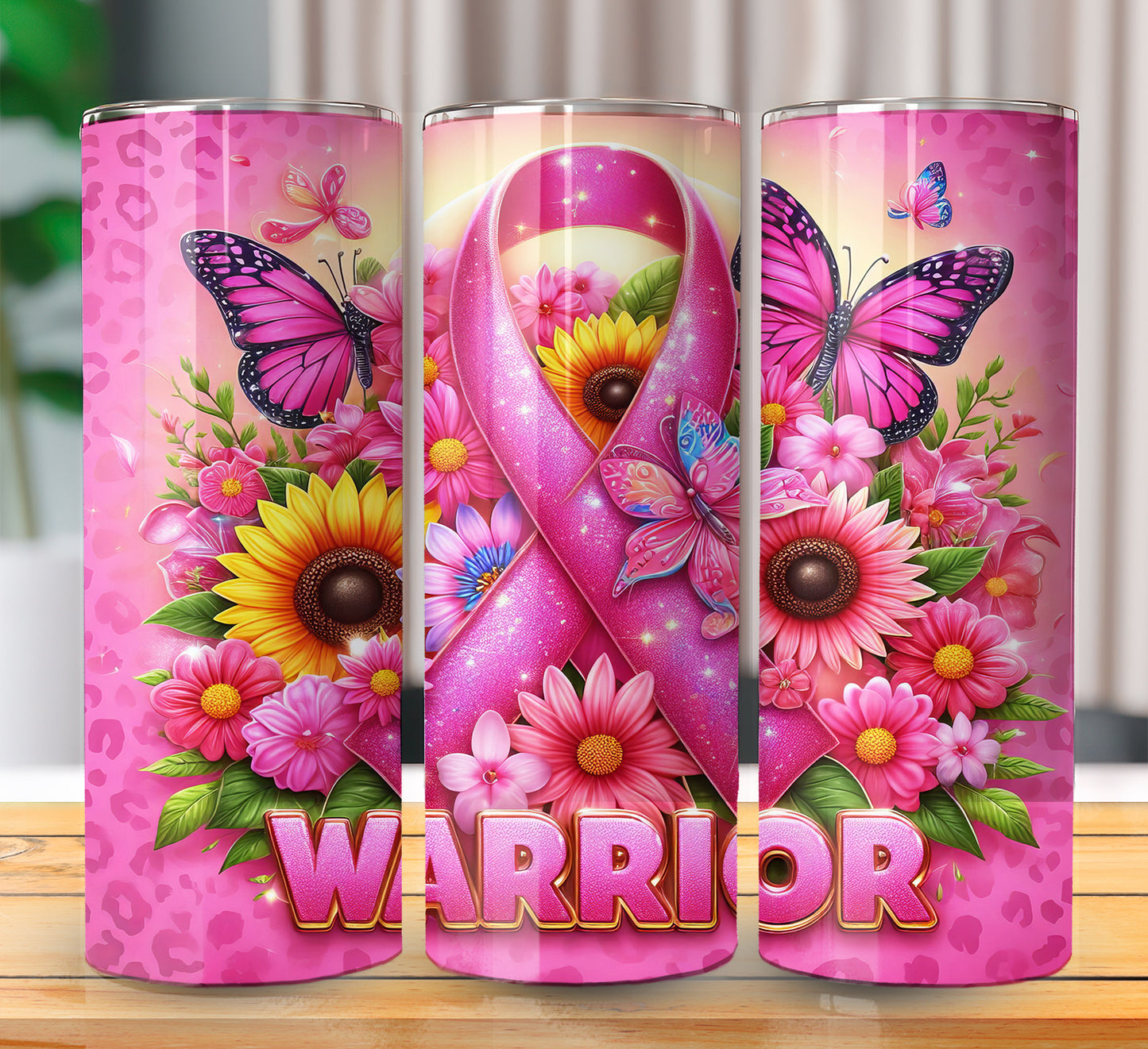 Pink Ribbon Sublimation 20oz Images Bundle