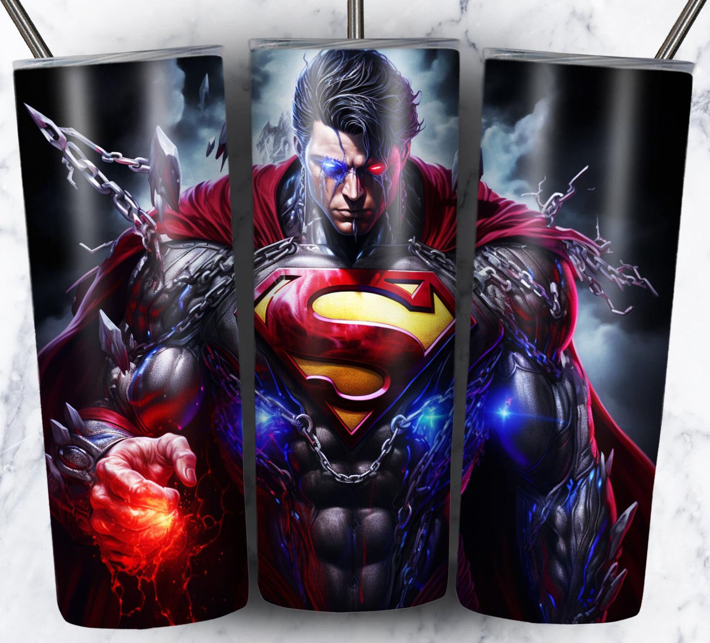 Superhero Sublimation 20oz Tumbler Images Bundle