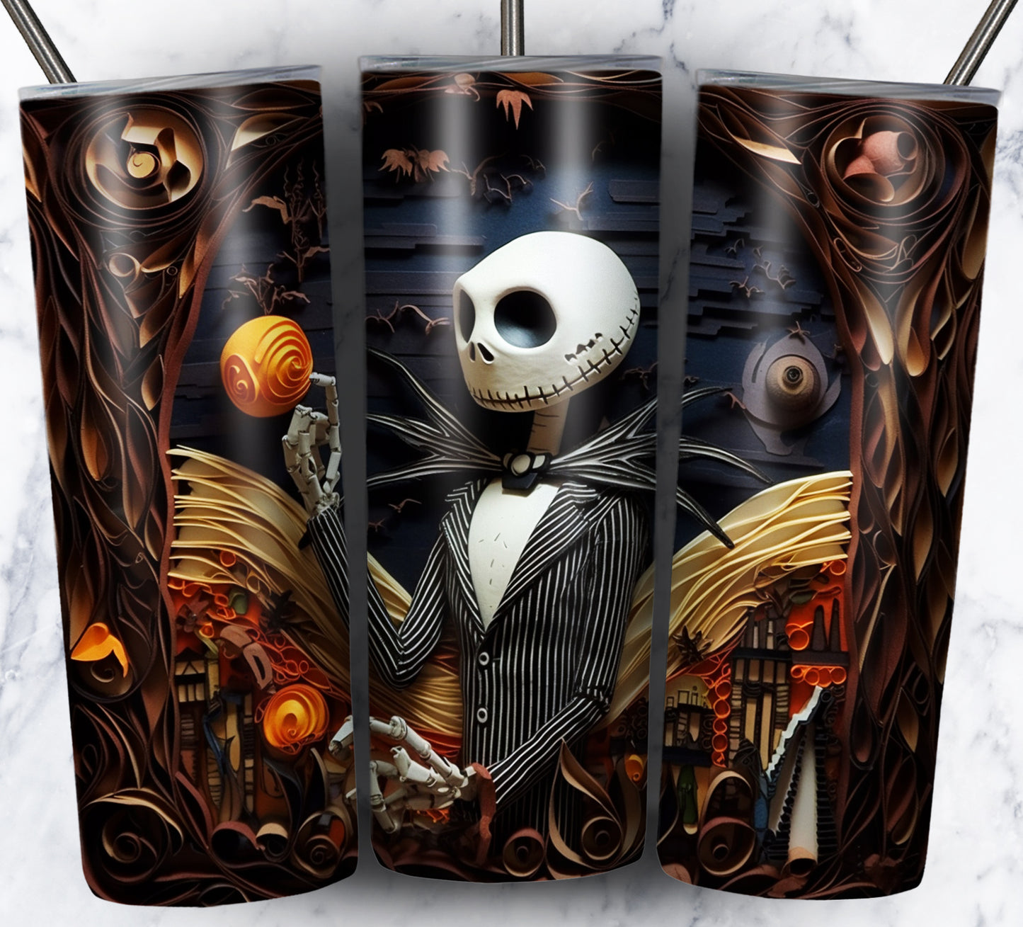 130+ Nightmare Christmas Sublimation 20oz Images Bundle