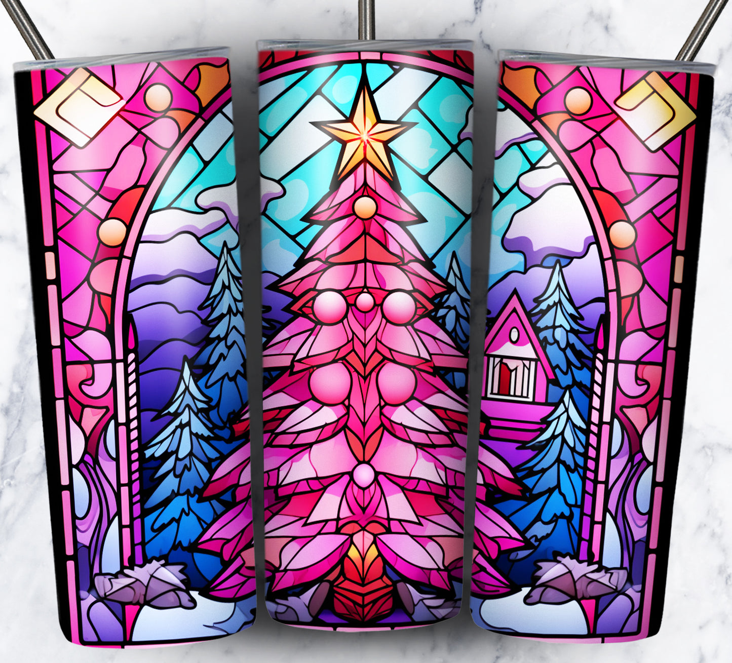 30+ Christmas Sublimation 20oz Images Bundle