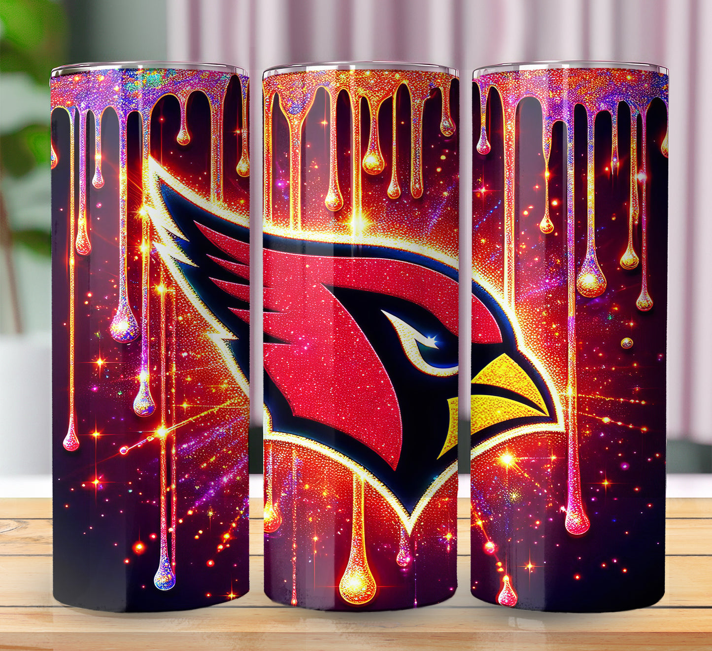 Football 20oz Sublimation Tumbler Image