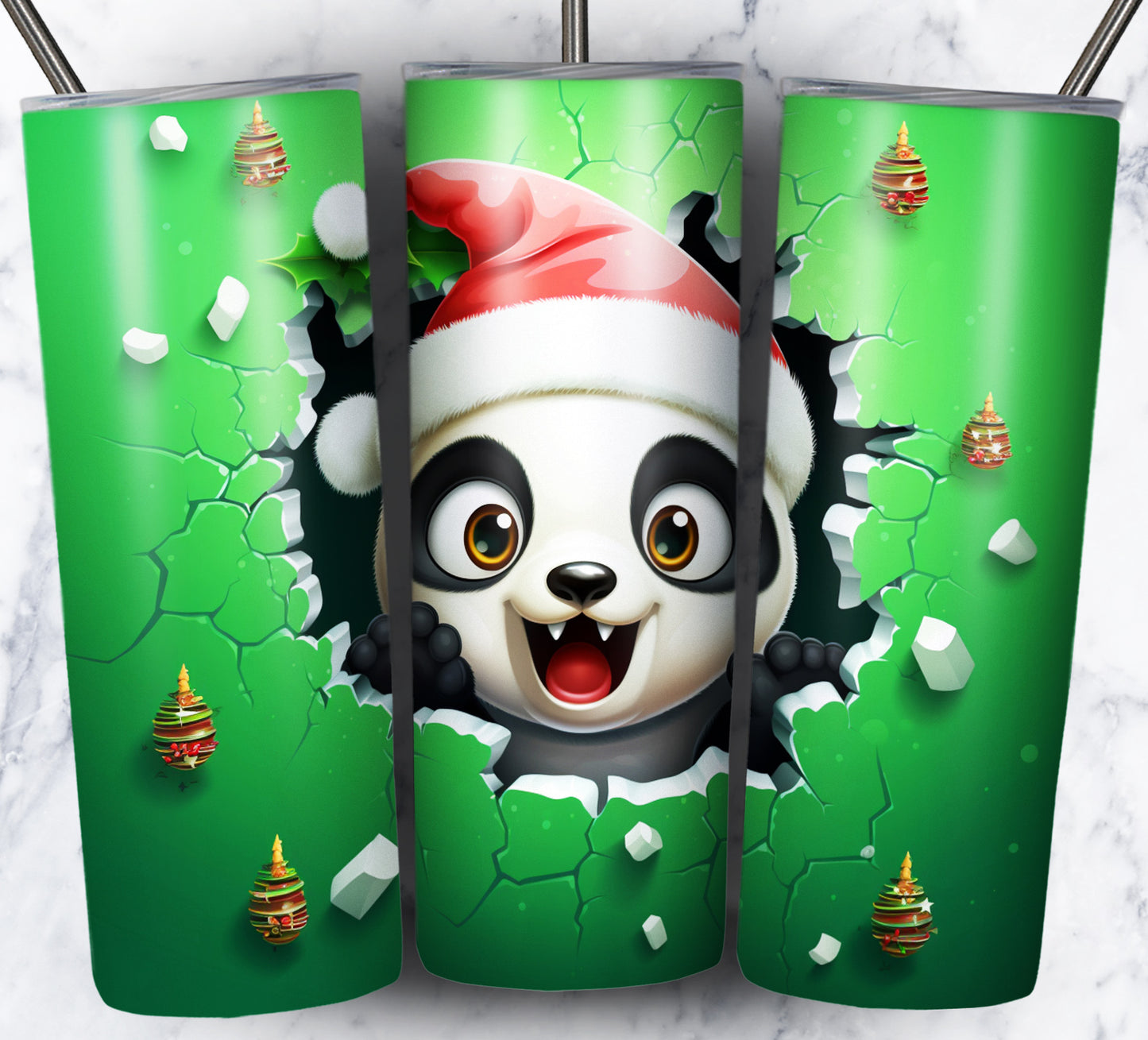 40+ 3D Christmas Sublimation 20oz Images Bundle