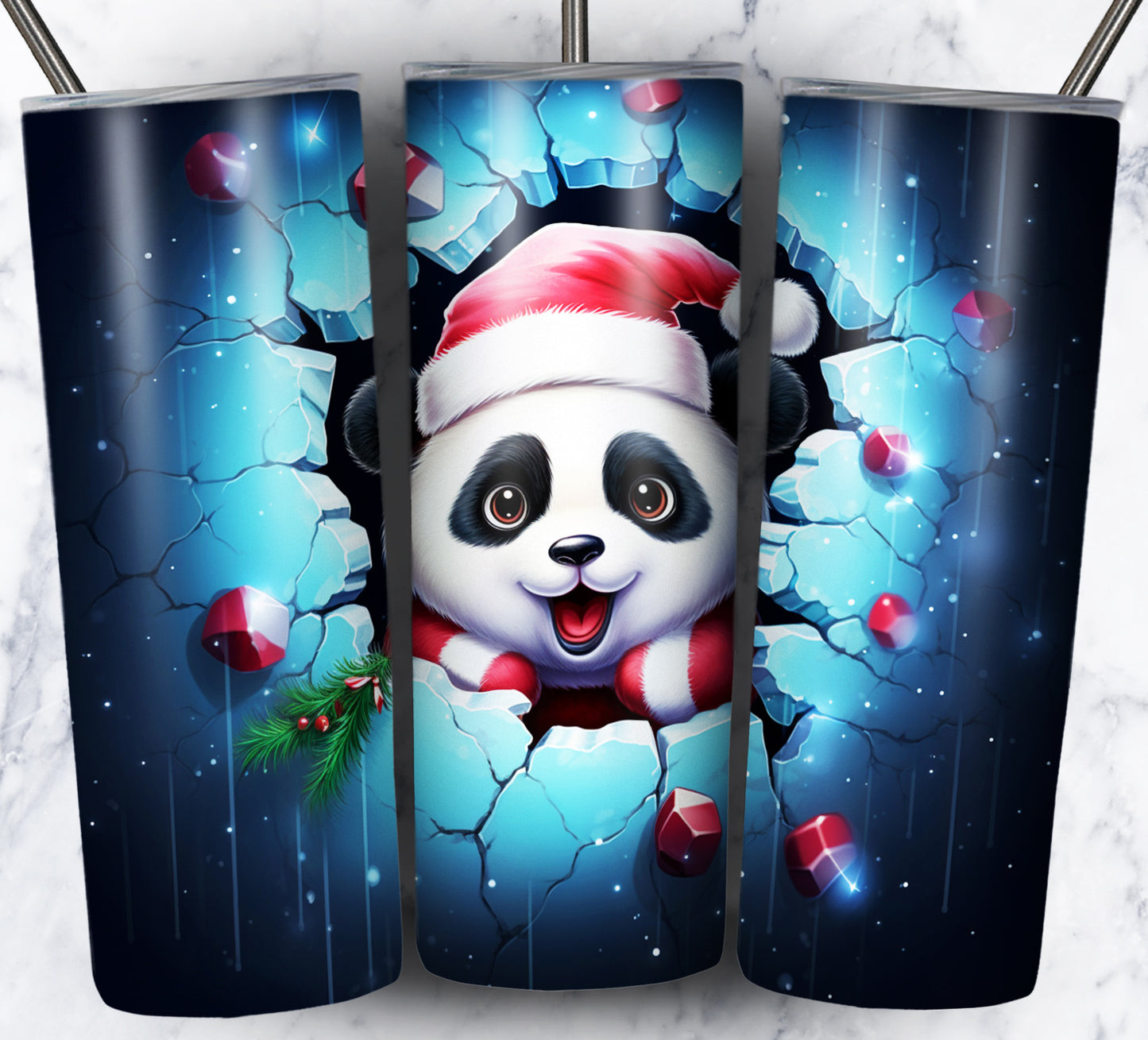 40+ 3D Christmas Sublimation 20oz Images Bundle