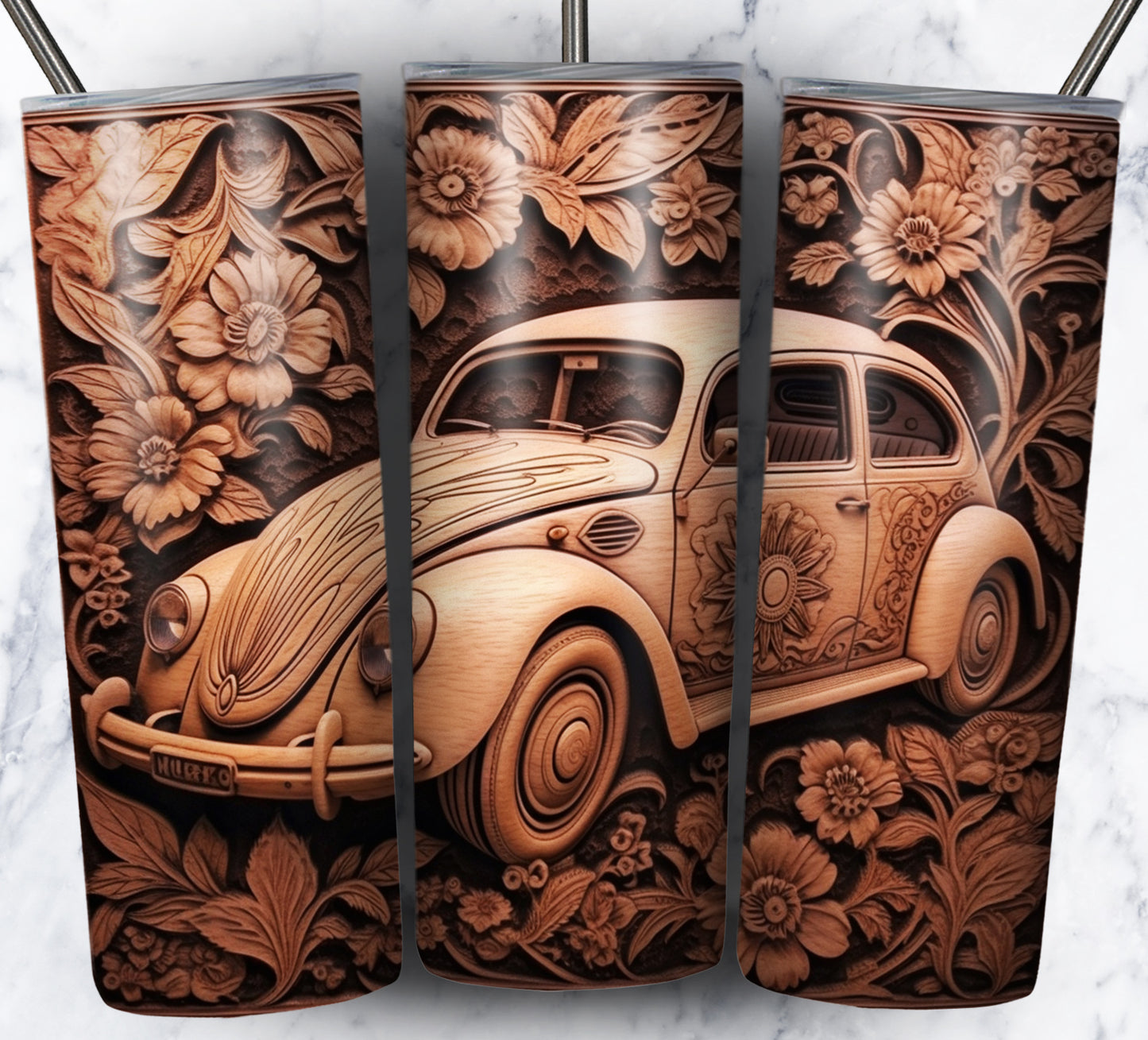 Various Cars Sublimation 20oz Tumbler Images Bundle