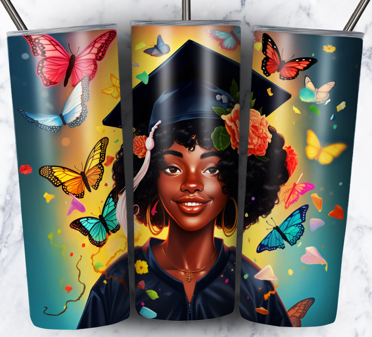 Graduation Sublimation 20oz Tumbler Images Bundle