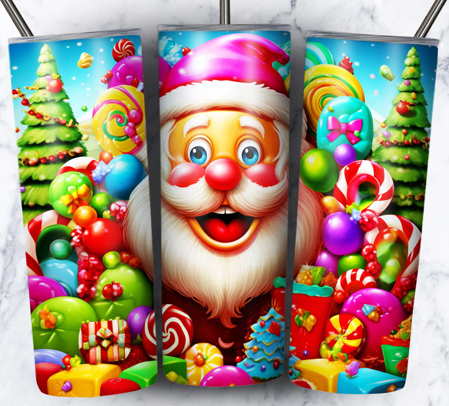 20+ Christmas Sublimation 20oz Images Bundle