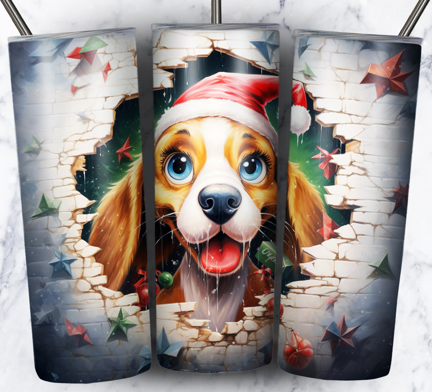 40+ 3D Christmas Sublimation 20oz Images Bundle