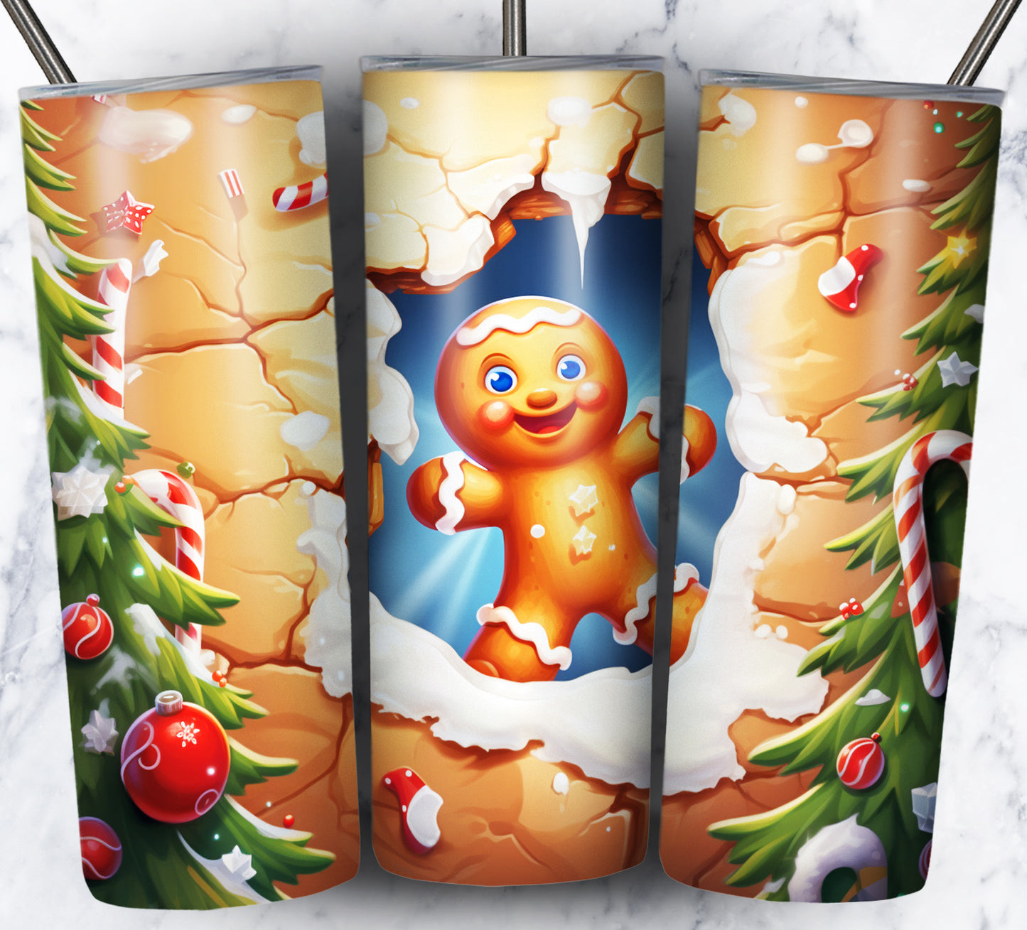 40+ 3D Christmas Sublimation 20oz Images Bundle