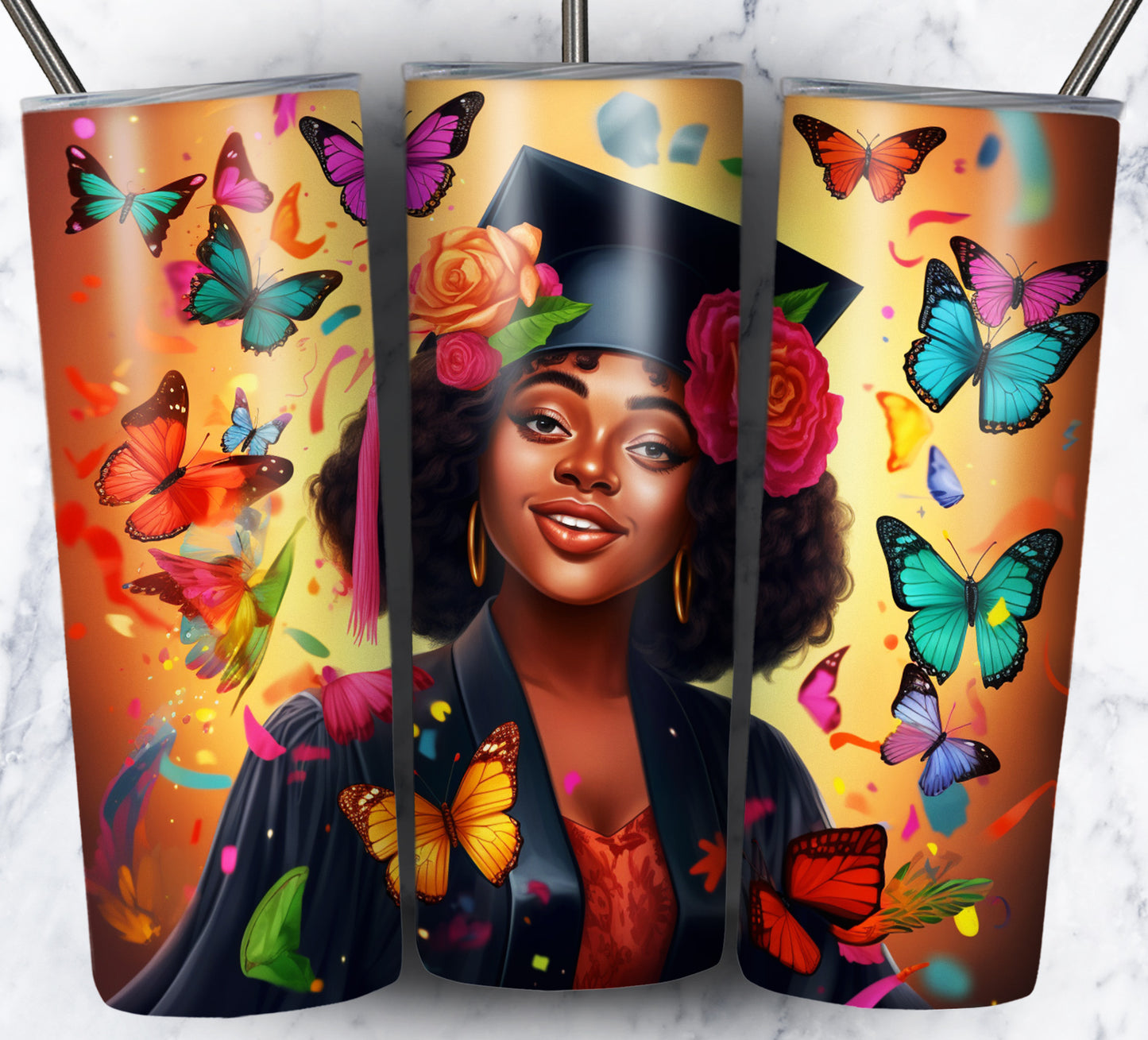 Graduation Sublimation 20oz Tumbler Images Bundle