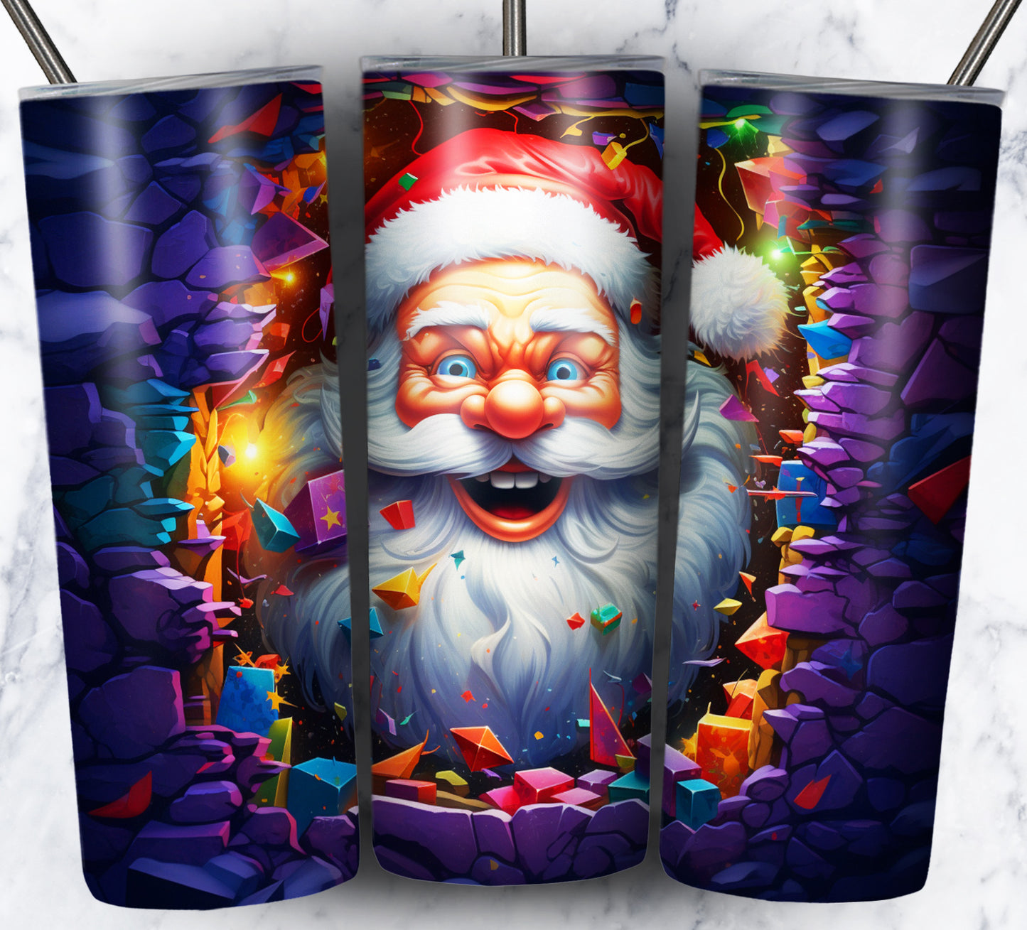 40+ 3D Christmas Sublimation 20oz Images Bundle