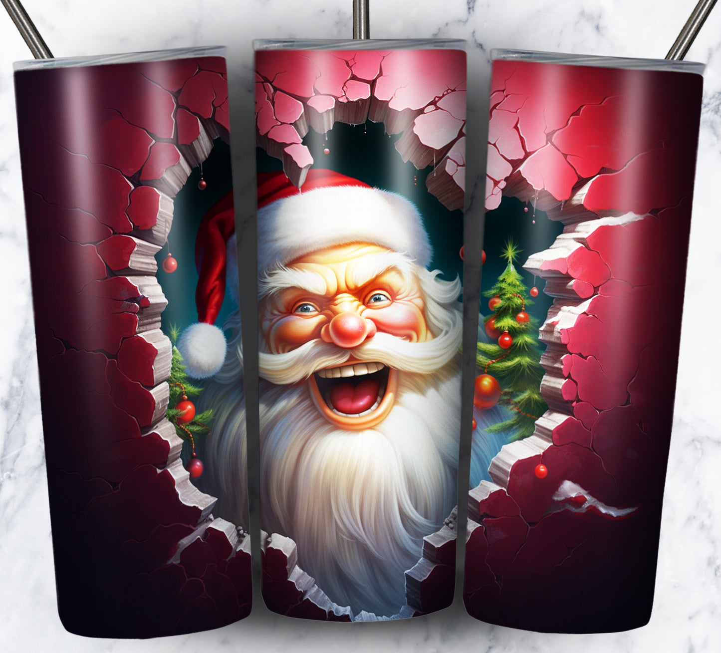 40+ 3D Christmas Sublimation 20oz Images Bundle